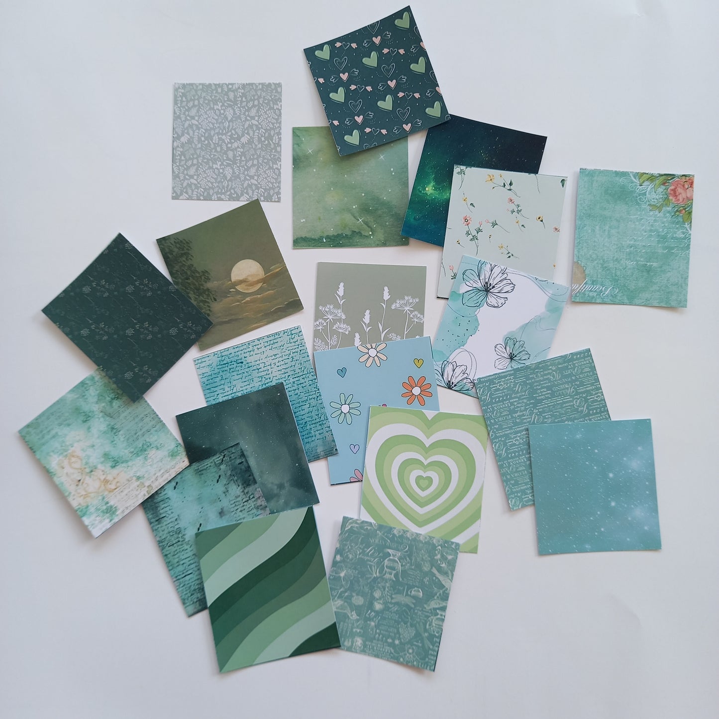 Green Journaling Stickers