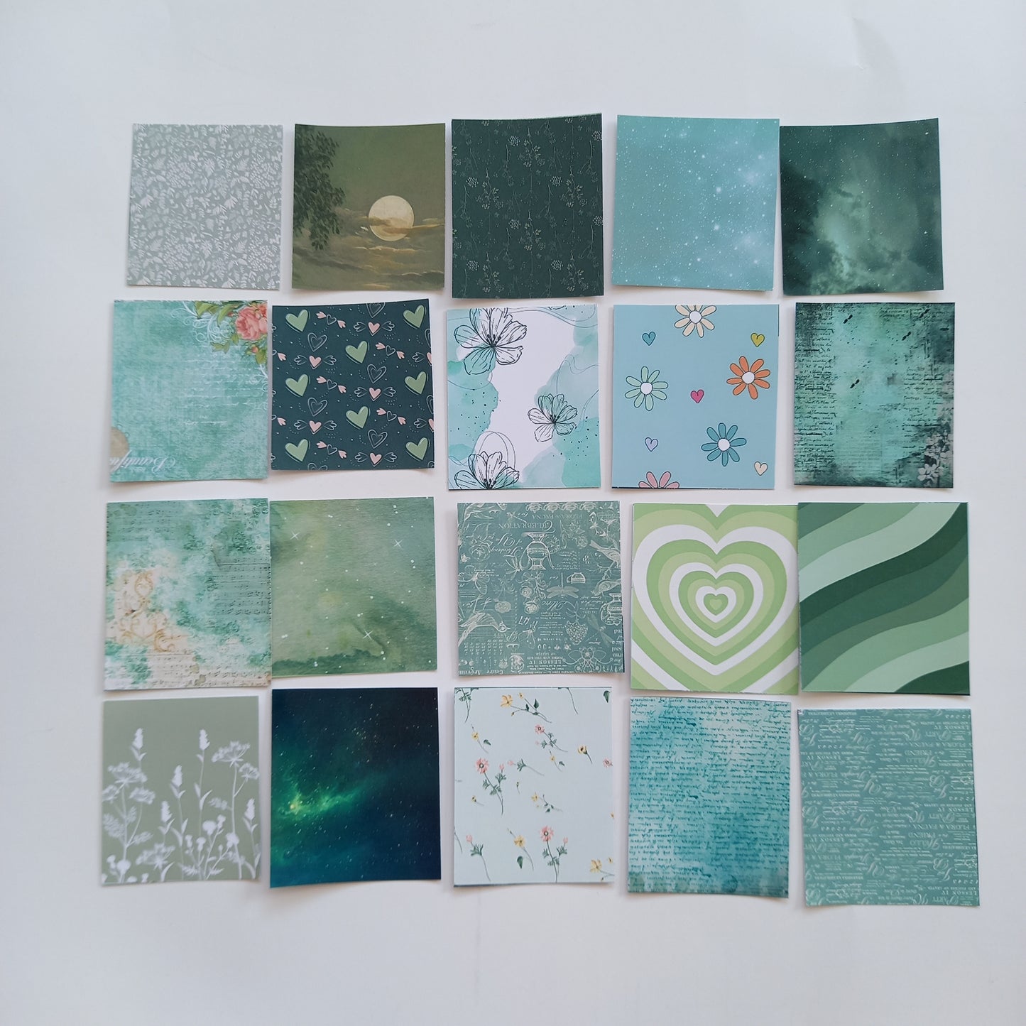 Green Journaling Stickers