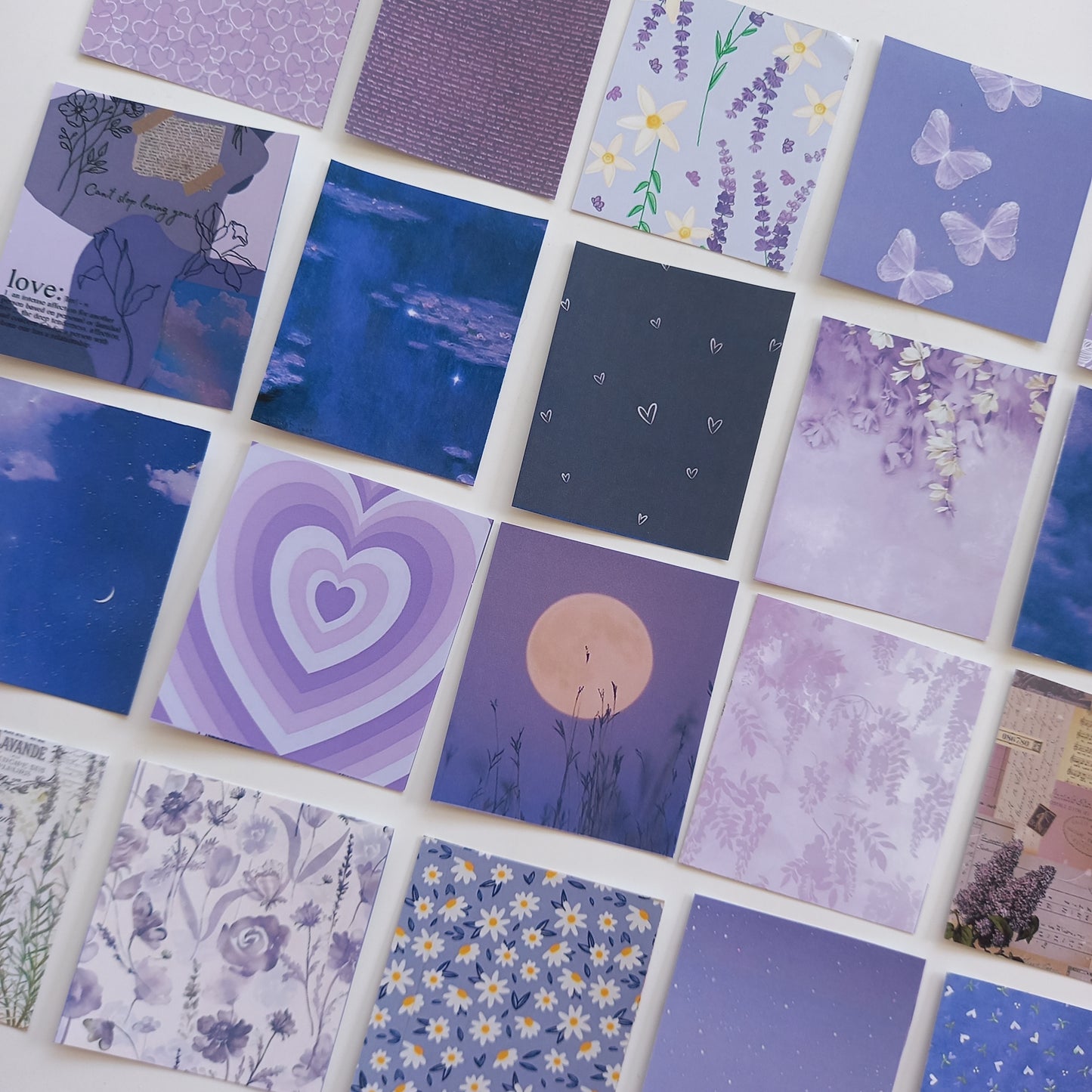 Lavendar Journaling Stickers