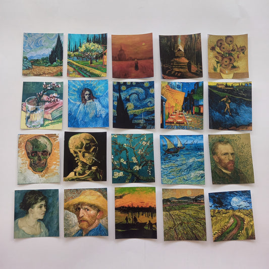 Van Gogh Journaling Stickers