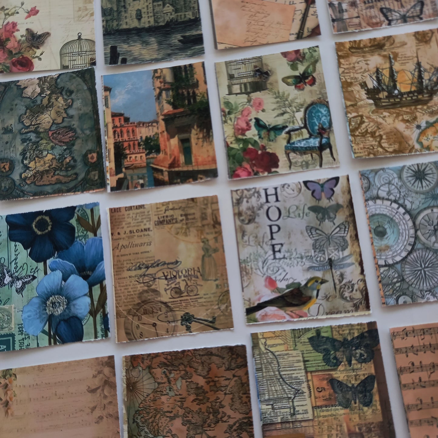 Vintage Journaling Stickers