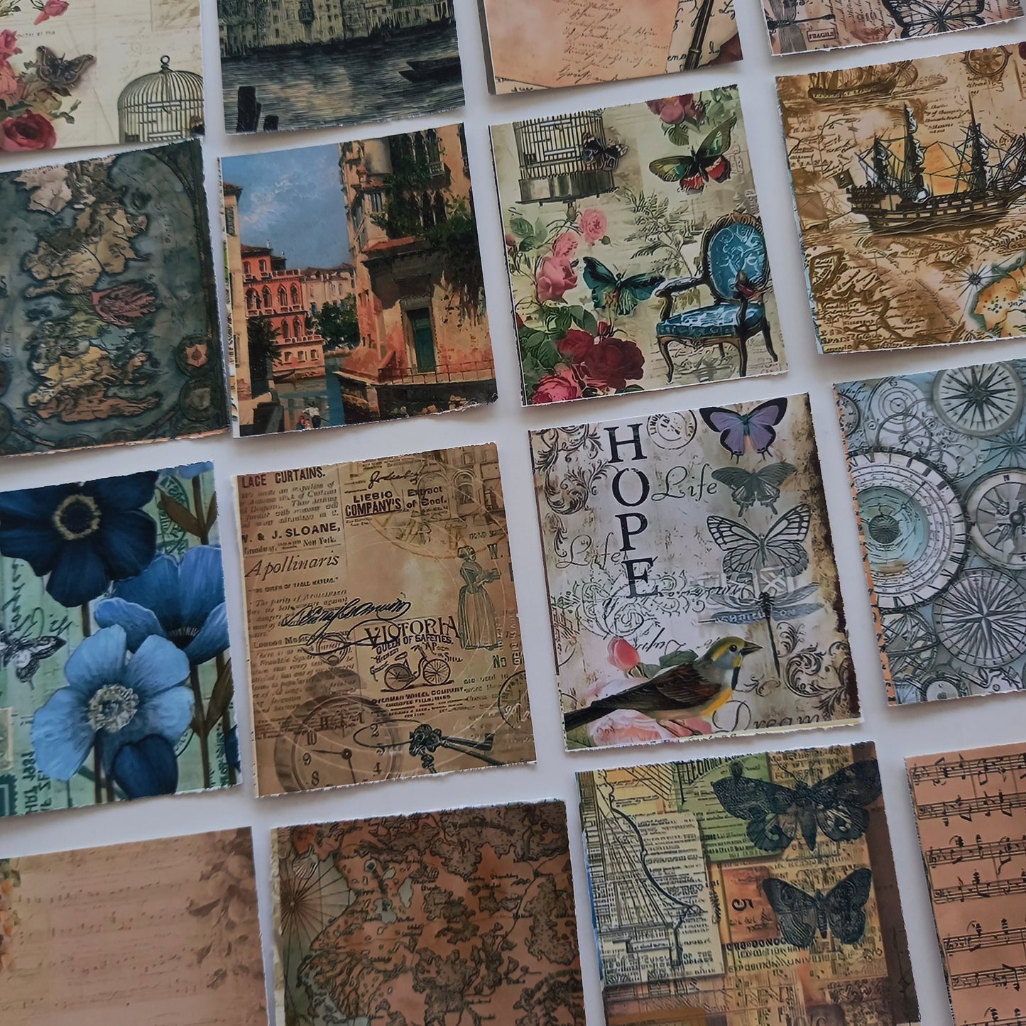 Vintage Journaling Stickers