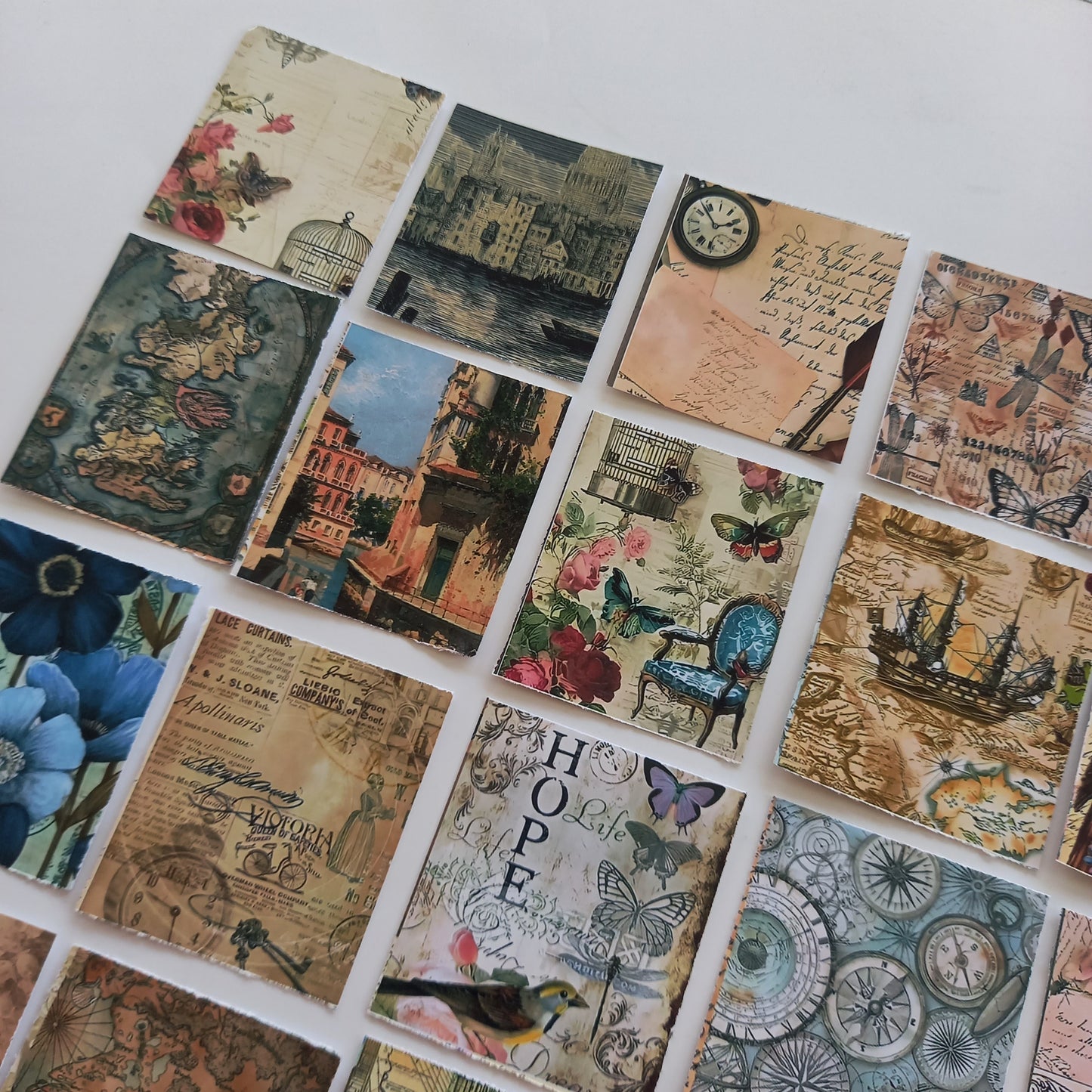 Vintage Journaling Stickers