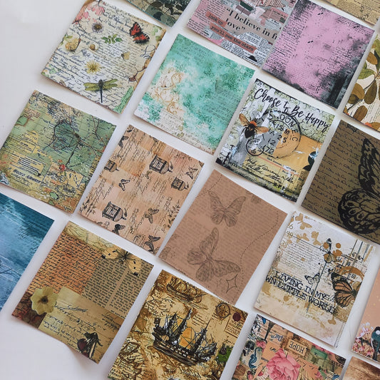 Vintage Classic Journaling Stickers