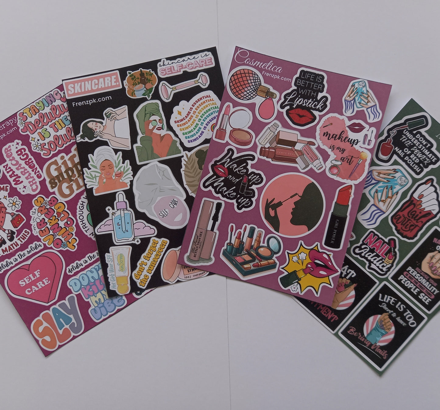 Girl Therapy Uncut Sticker Sheets (Pack of 4)