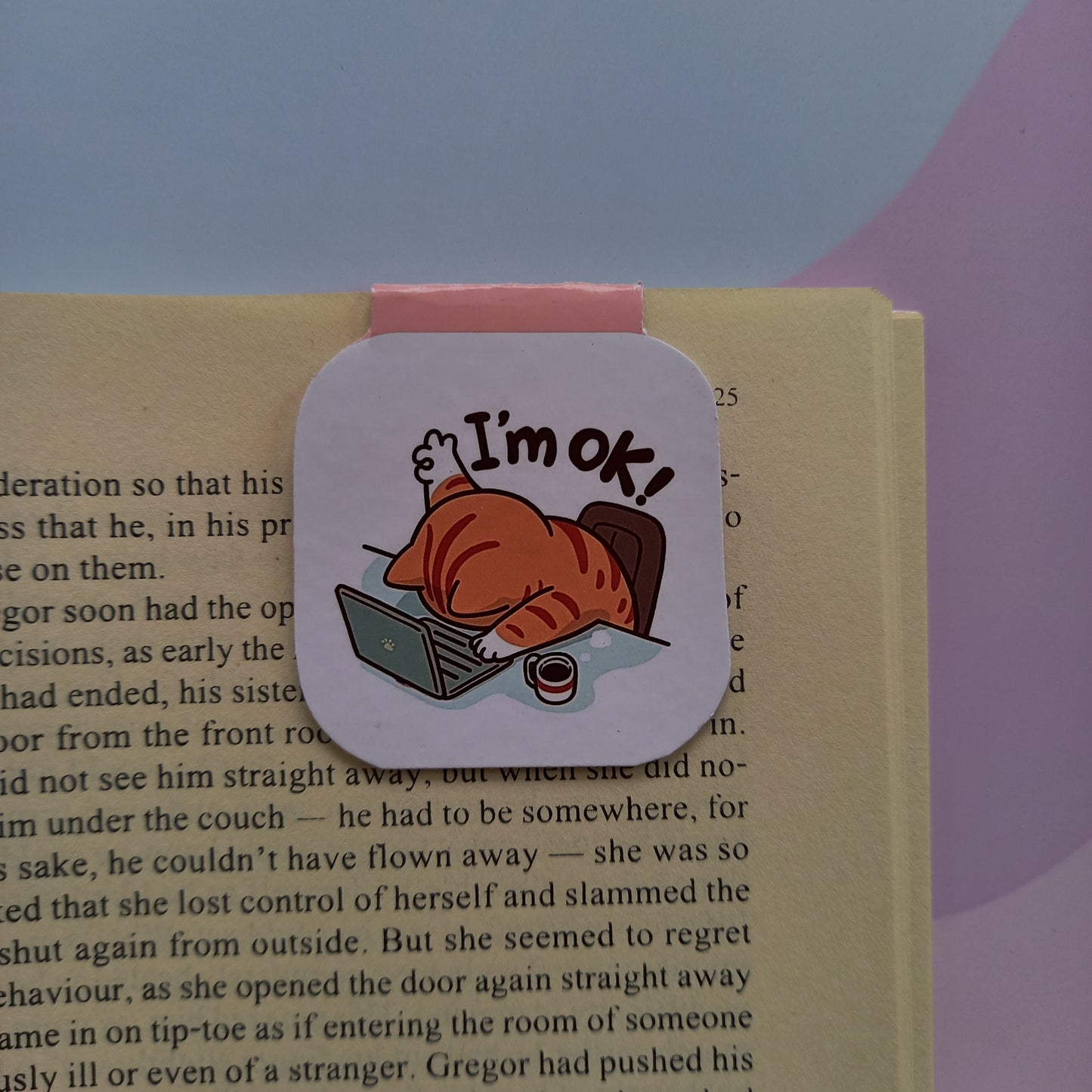 Cat Magnetic Bookmark