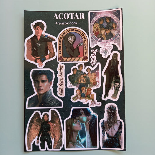 ACOTAR Uncut Sticker Sheet