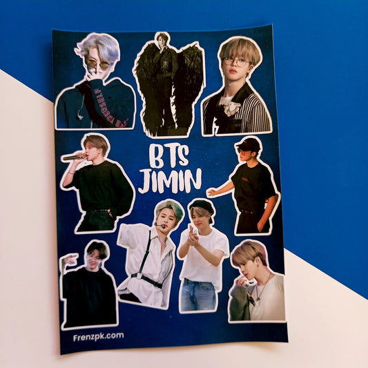 BTS Jimin  Uncut Sticker Sheet