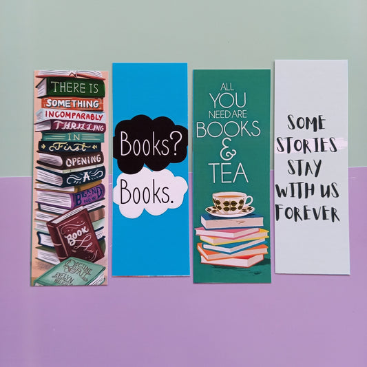 Books books biliiophile Glossy Bookmarks