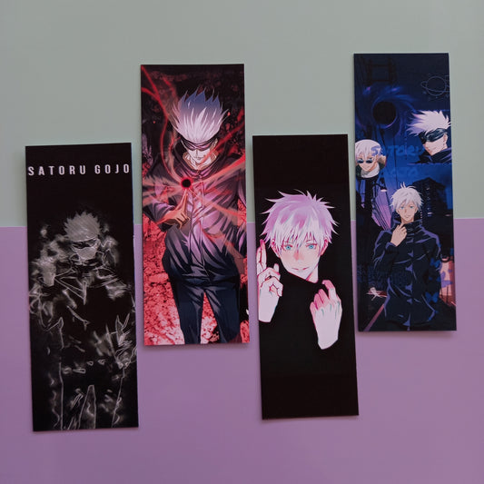 Jujutsu Kaisen Gojo Glossy Bookmarks