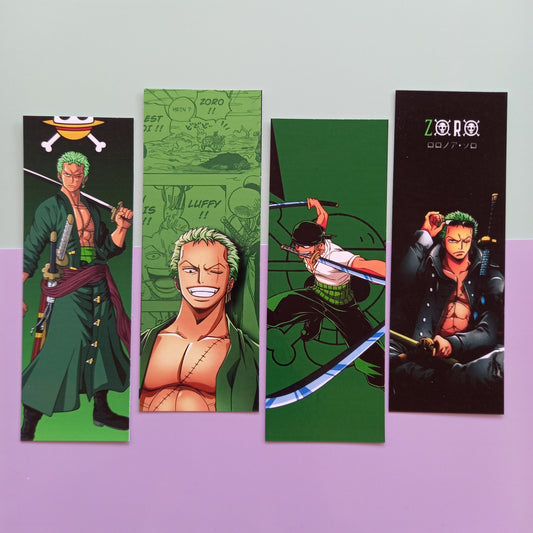 One piece zoro Glossy Bookmarks