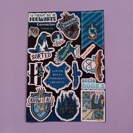 Ravenclaw  Uncut sticker sheet