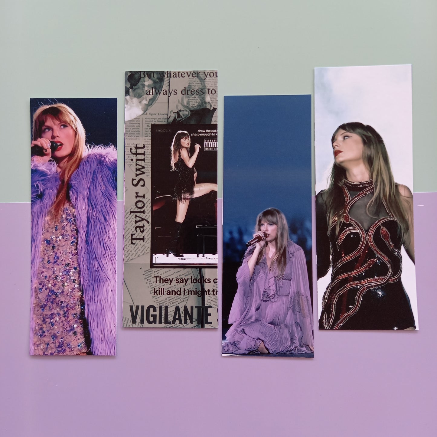 Taylor Swift the eras tour Glossy Bookmarks