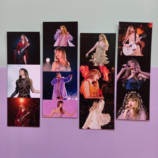 Taylor swift eras tour Glossy Bookmarks