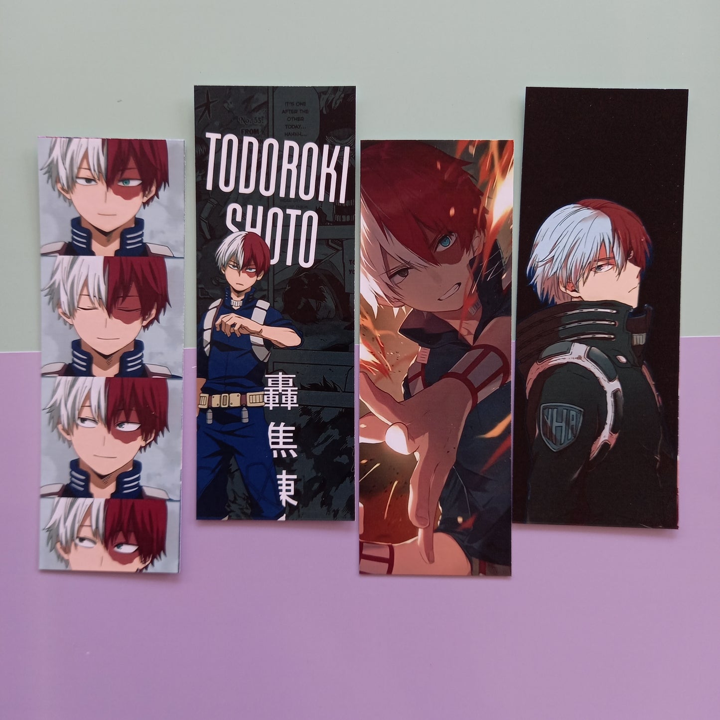 Todoroki Shoto Glossy Bookmarks