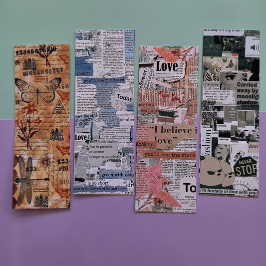 Vintage Glossy Bookmarks