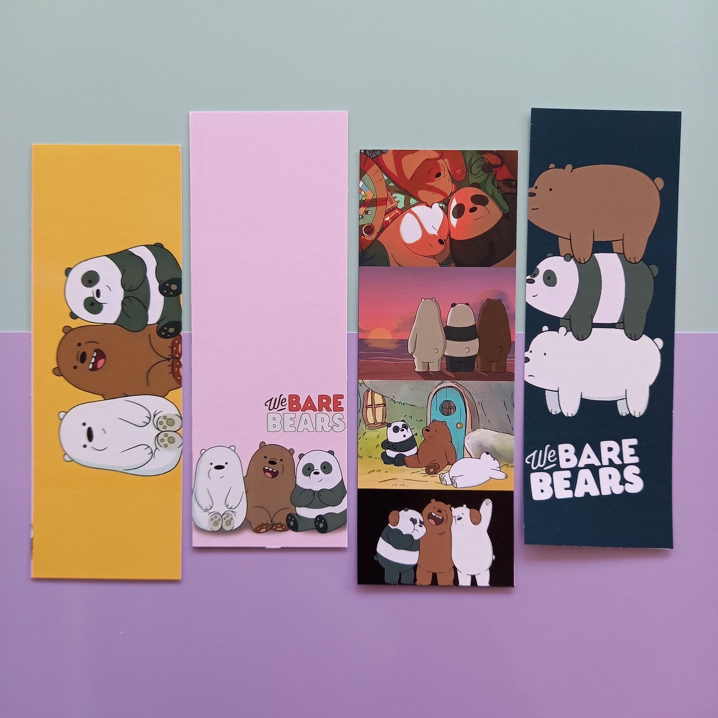 We bare bears Glossy Bookmarks