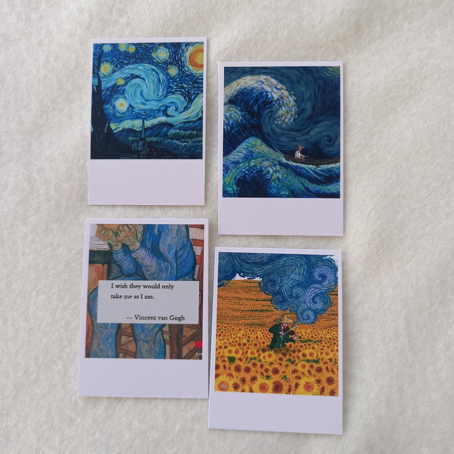 Van Gogh Polaroids Pack of 16