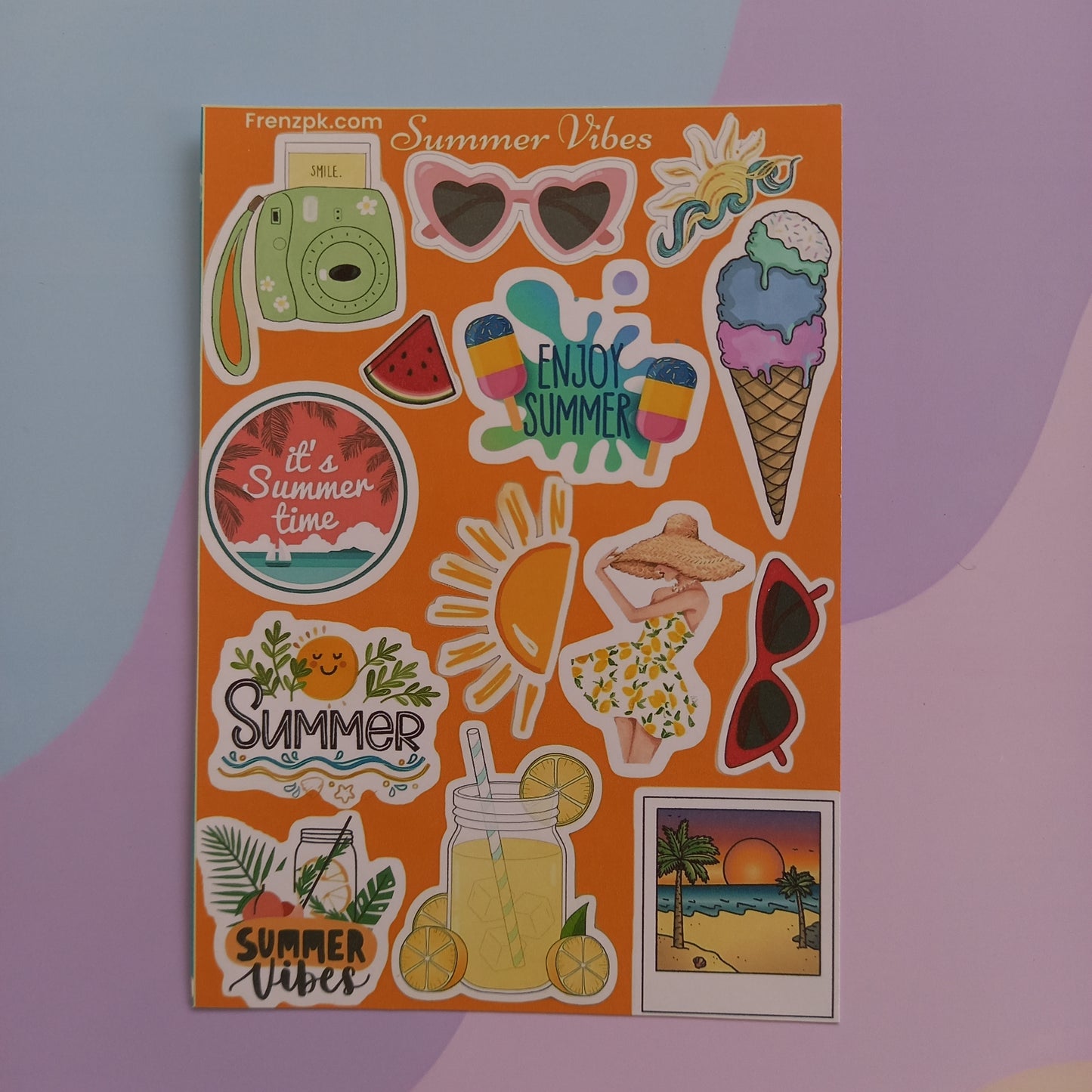 Seasons Uncut Sticker Sheets (Pack of 4)