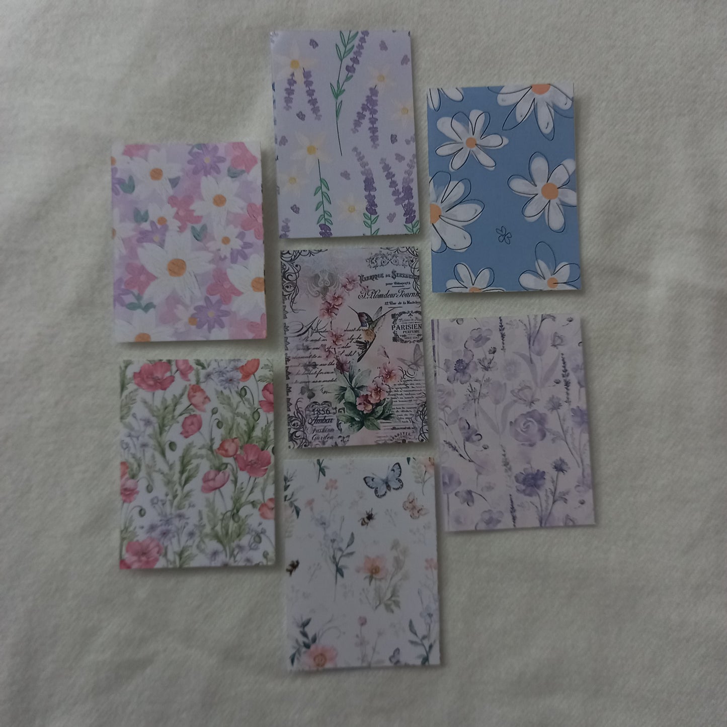 Floral 32 pcs paper journaling crafts