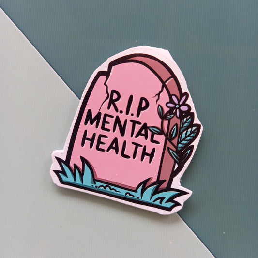 RIP Mental Health Magnetic Bookmark