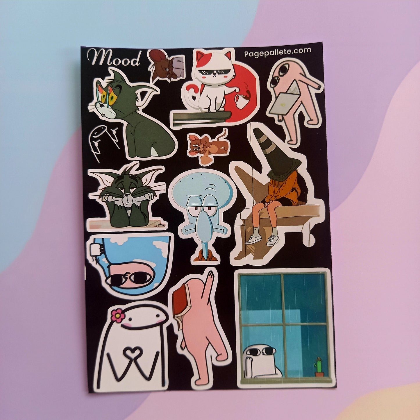 Mood Uncut Sticker Sheets (Pack of 4)