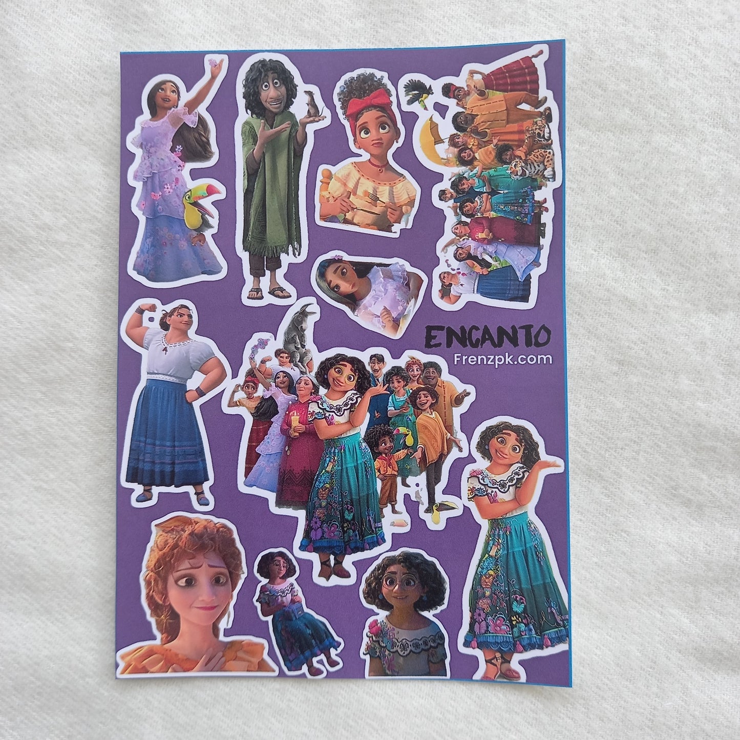 Disney Uncut Sticker Sheets (Pack of 4)