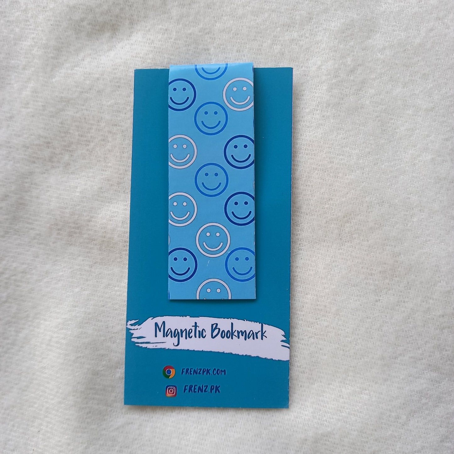 Smiley Magnetic Bookmark