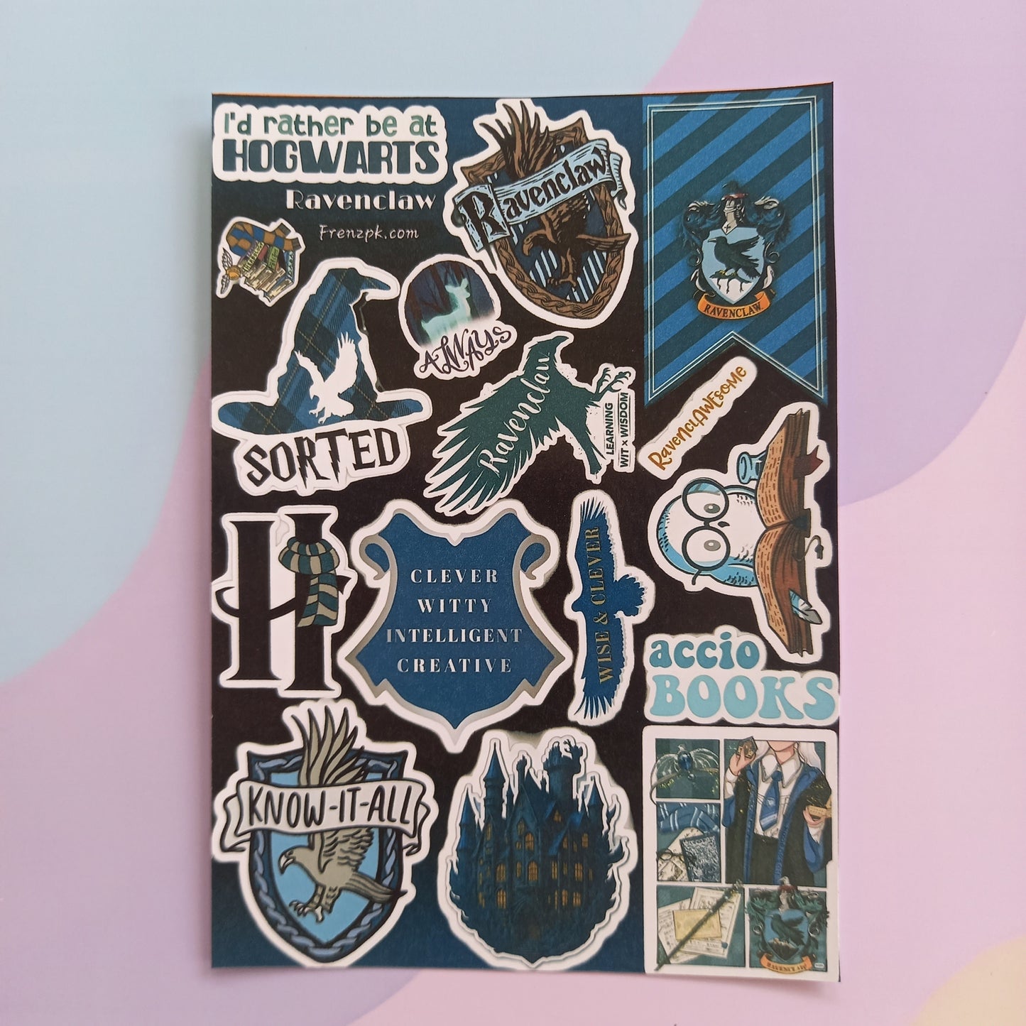 Harry Potter Houses Uncut Sticker Sheets (Pack of 4)