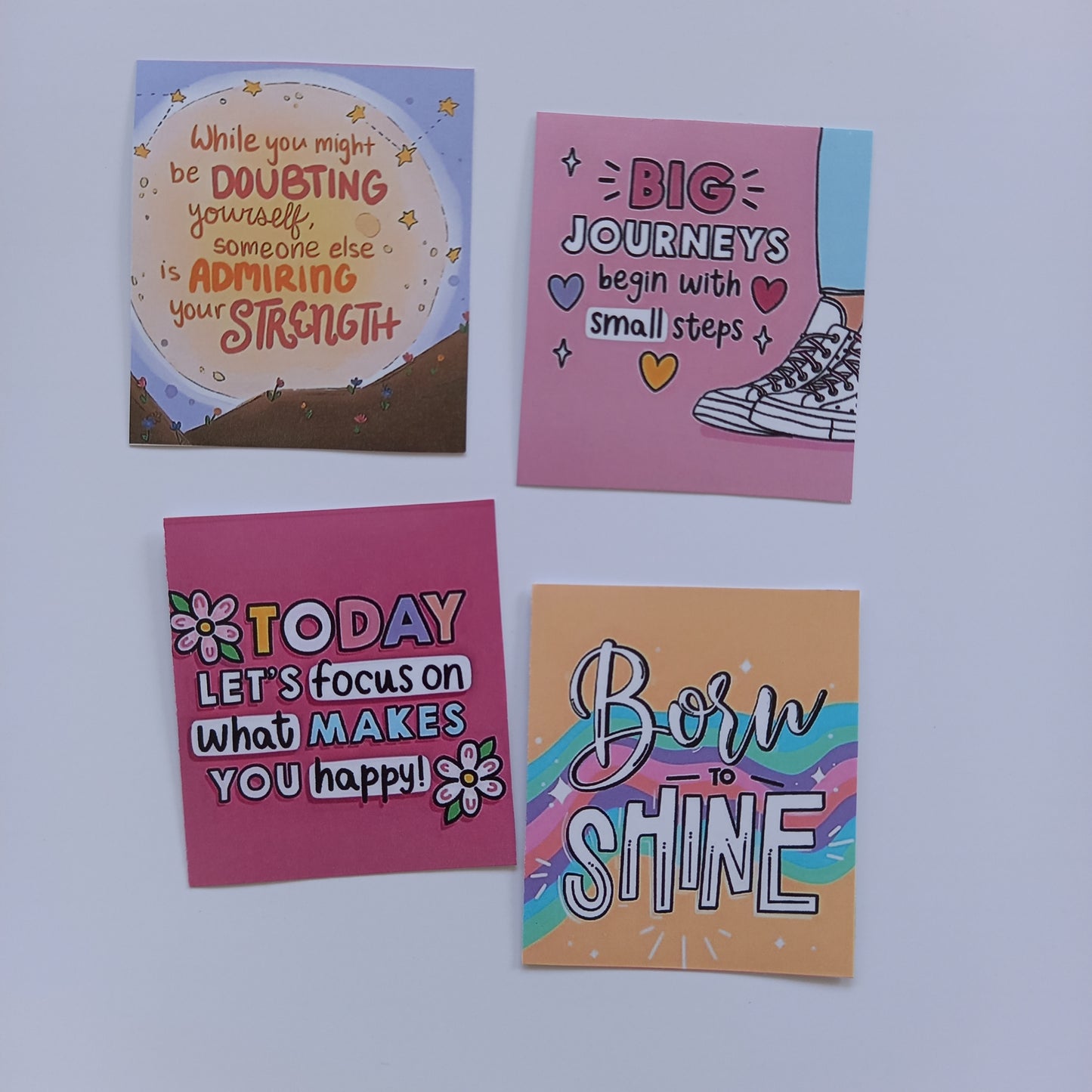 Motivational Stickers - 20 pcs