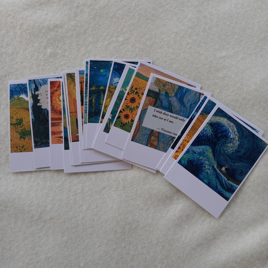 Van Gogh Polaroids Pack of 16