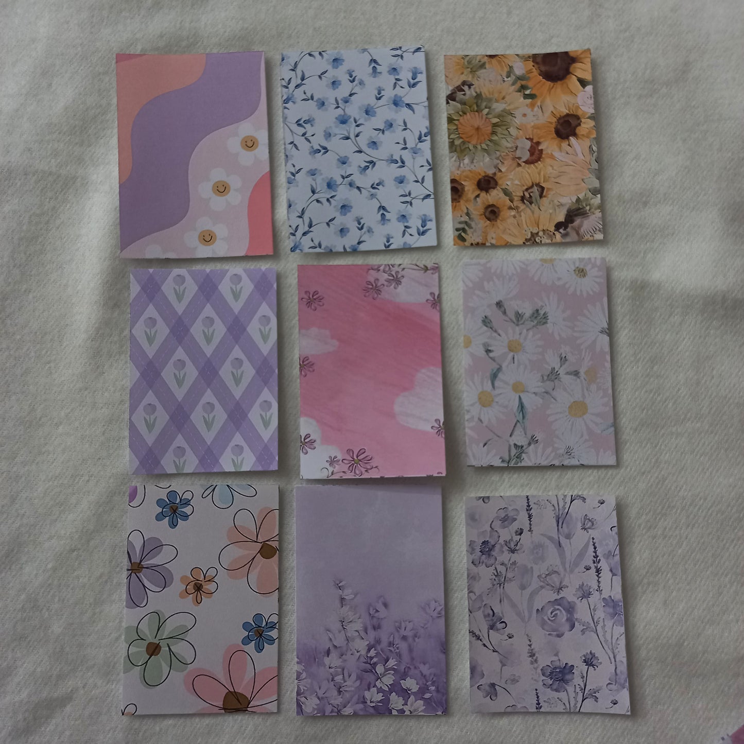 Floral 32 pcs paper journaling crafts