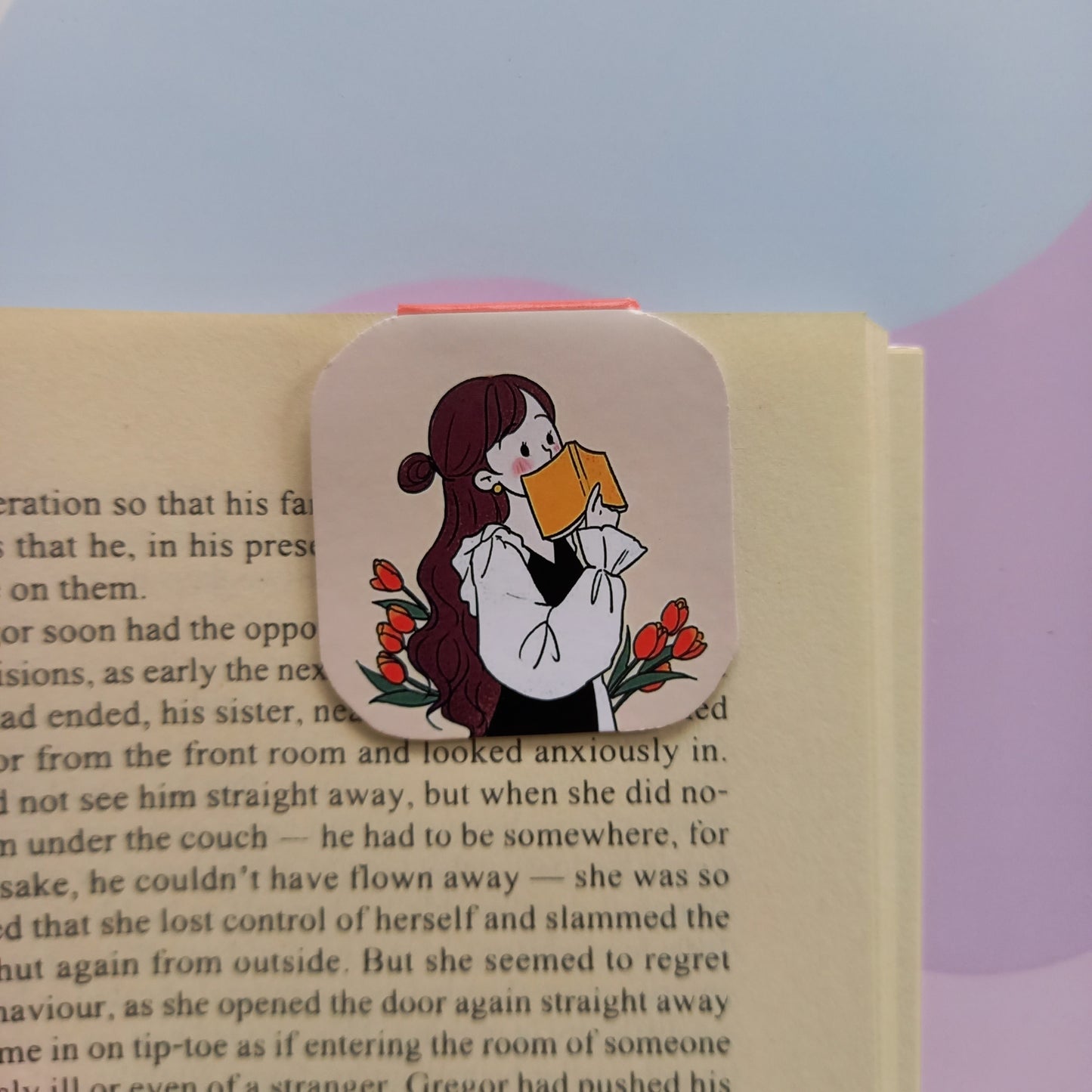 Bibiliophie Magnetic Bookmark