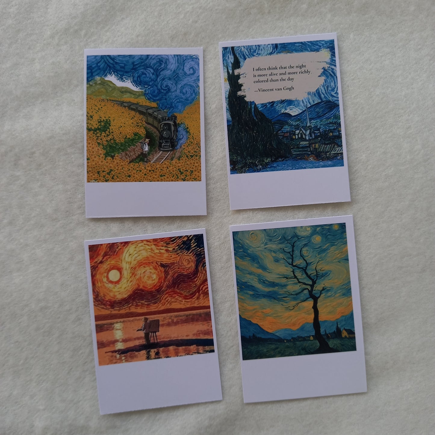 Van Gogh Polaroids Pack of 16