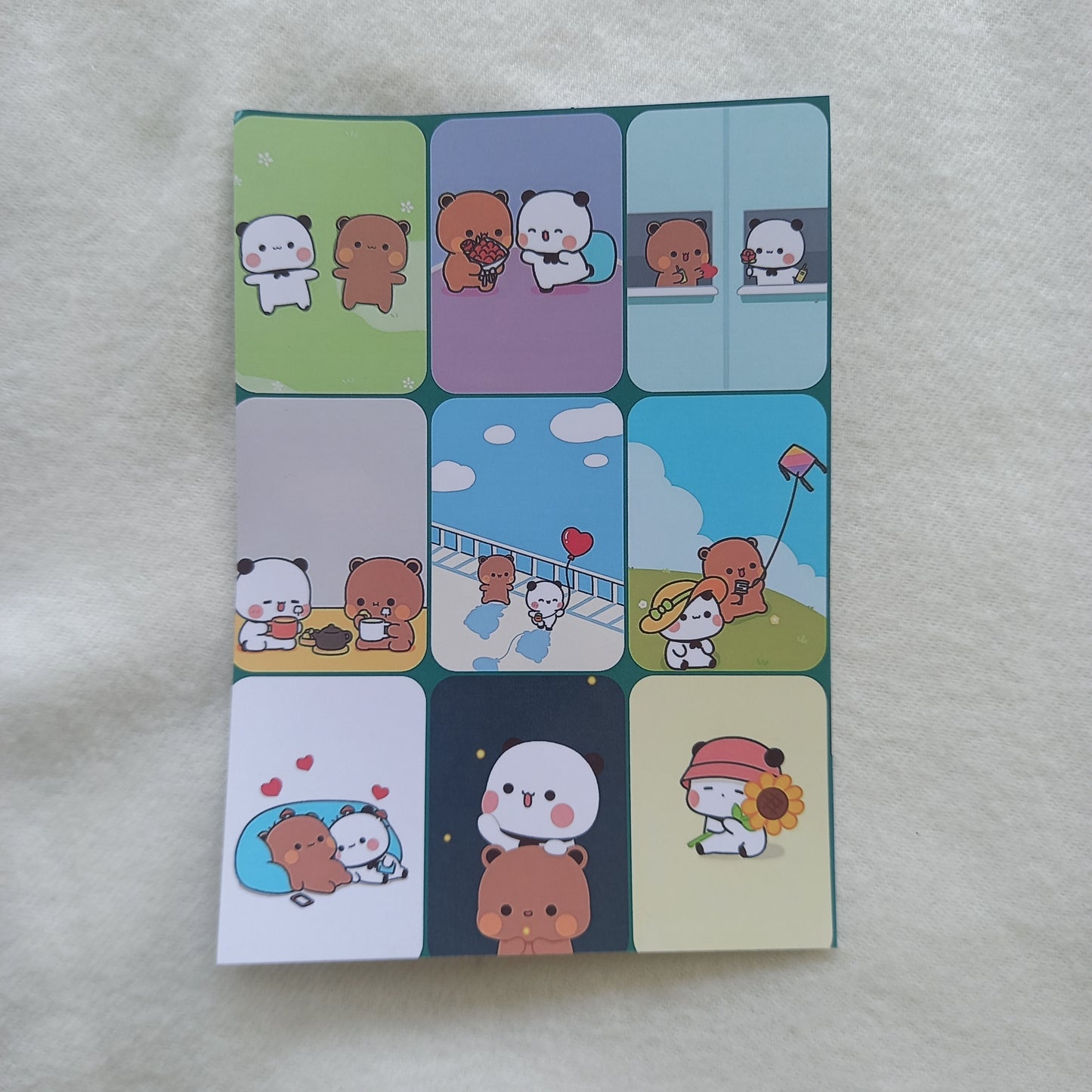 Bubu and Dudu Uncut Sticker Sheets (Pack of 4)