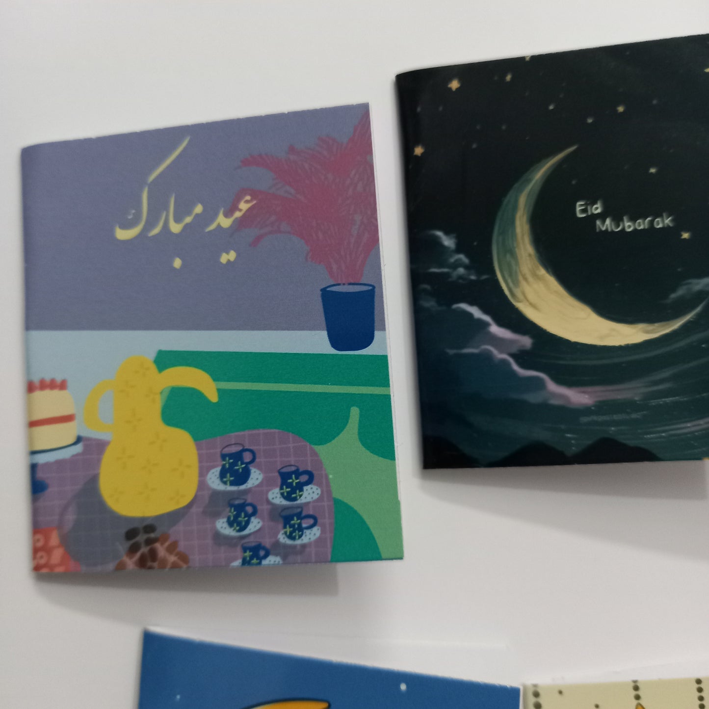 Eid Mubarak aesthetic Mini Cards