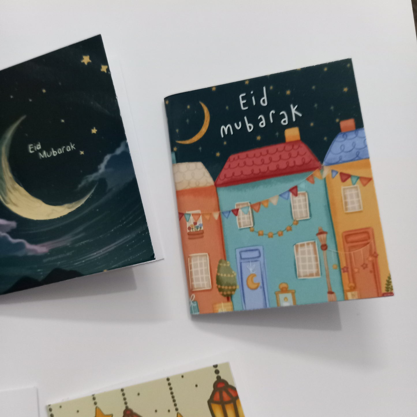 Eid Mubarak aesthetic Mini Cards