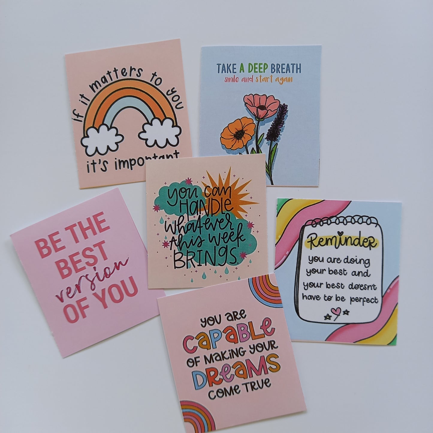 Motivational Stickers - 20 pcs