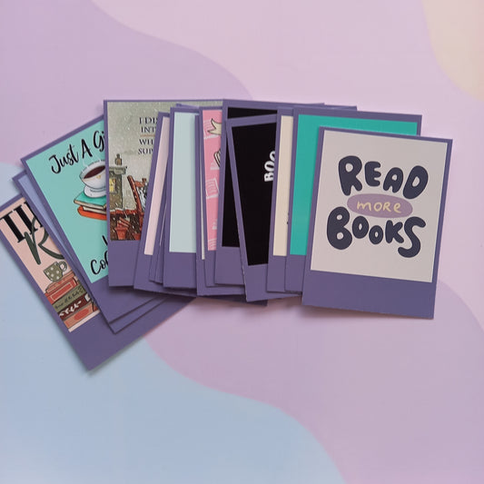 Bookish Polaroids Pack of 16