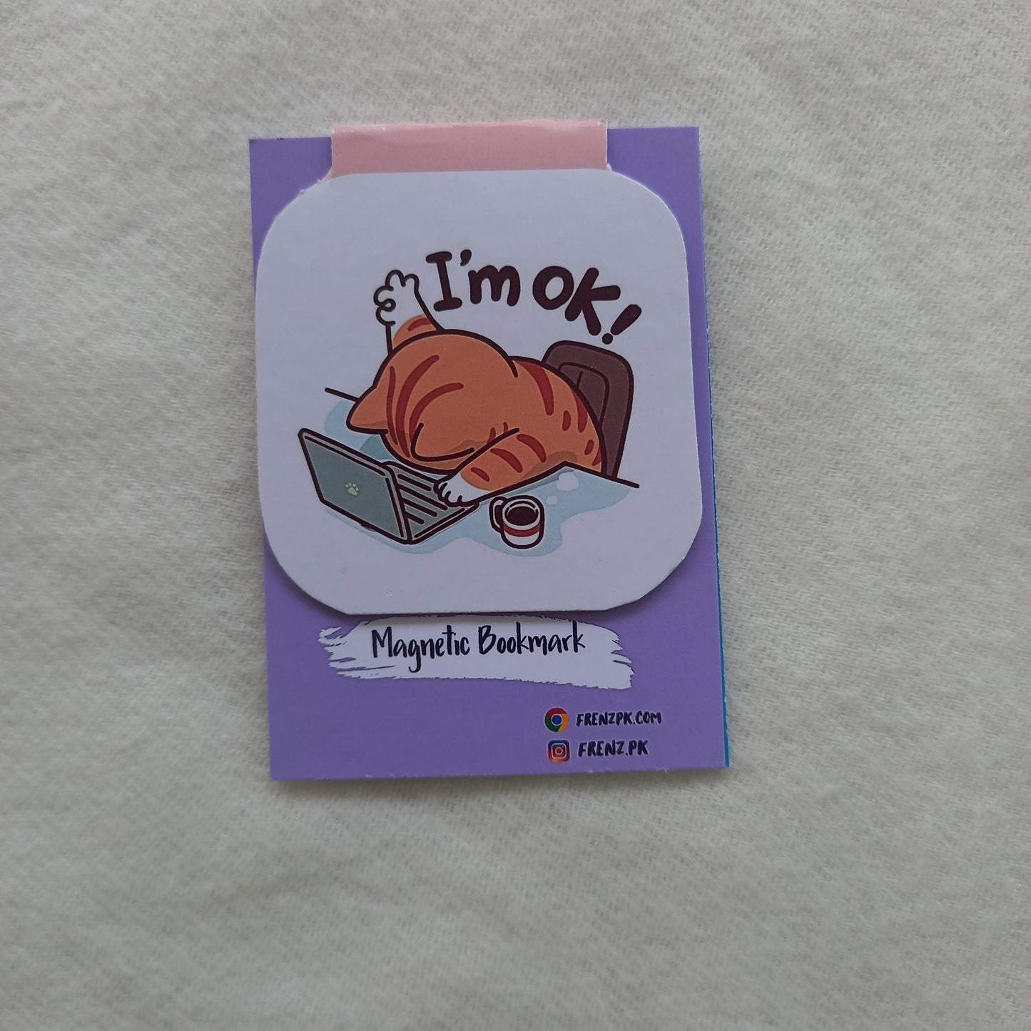 Cat Magnetic Bookmark