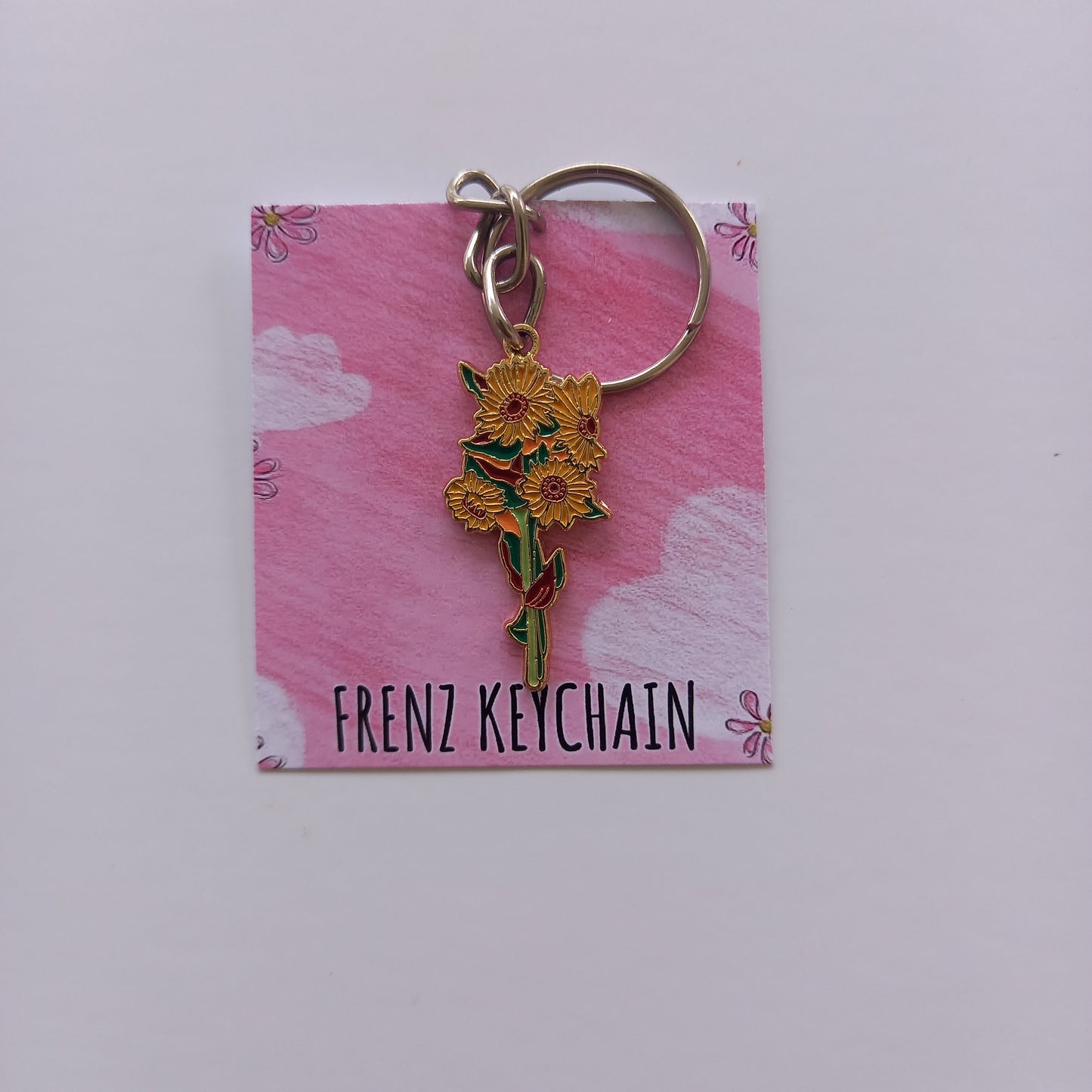 Sunflower Keychain