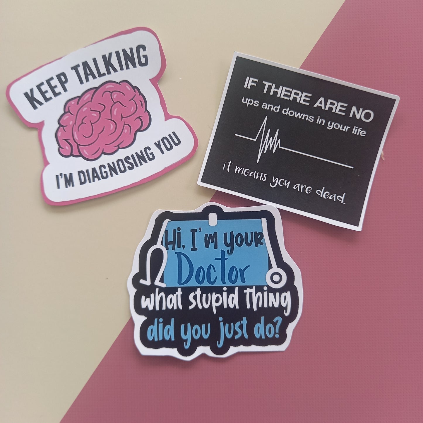 Medico Stickers - Pack of 7