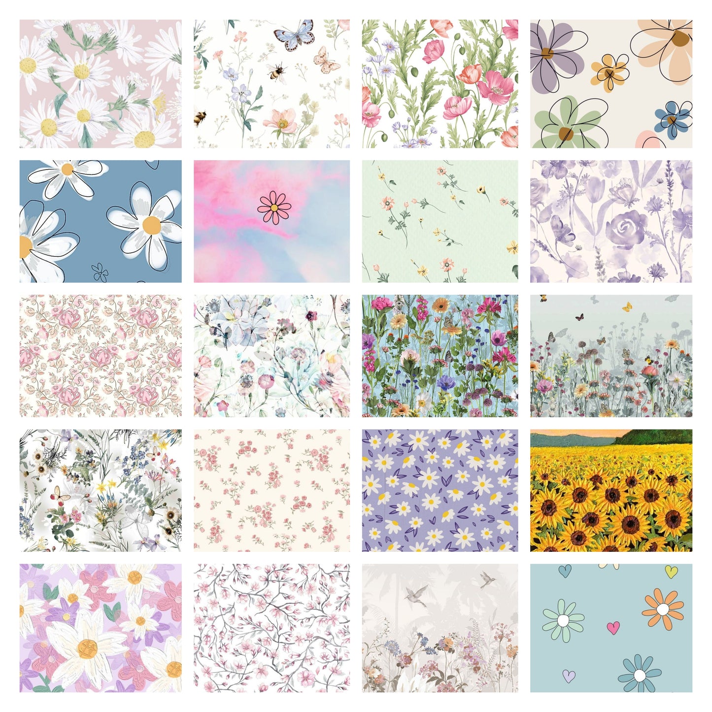 Floral Journaling Stickers