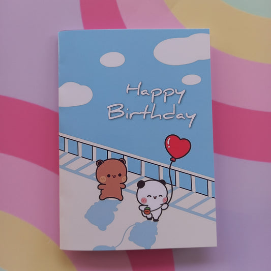 Bubu Happy Birthday Card