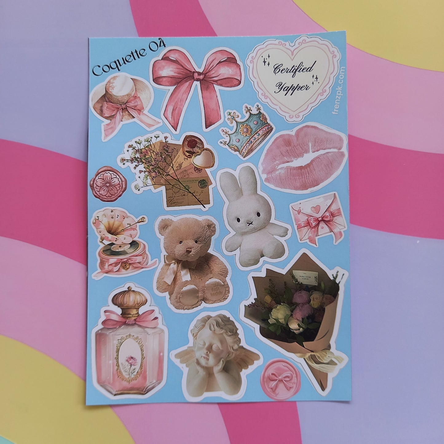 Coquette Sticker Sheets (Pack of 4)