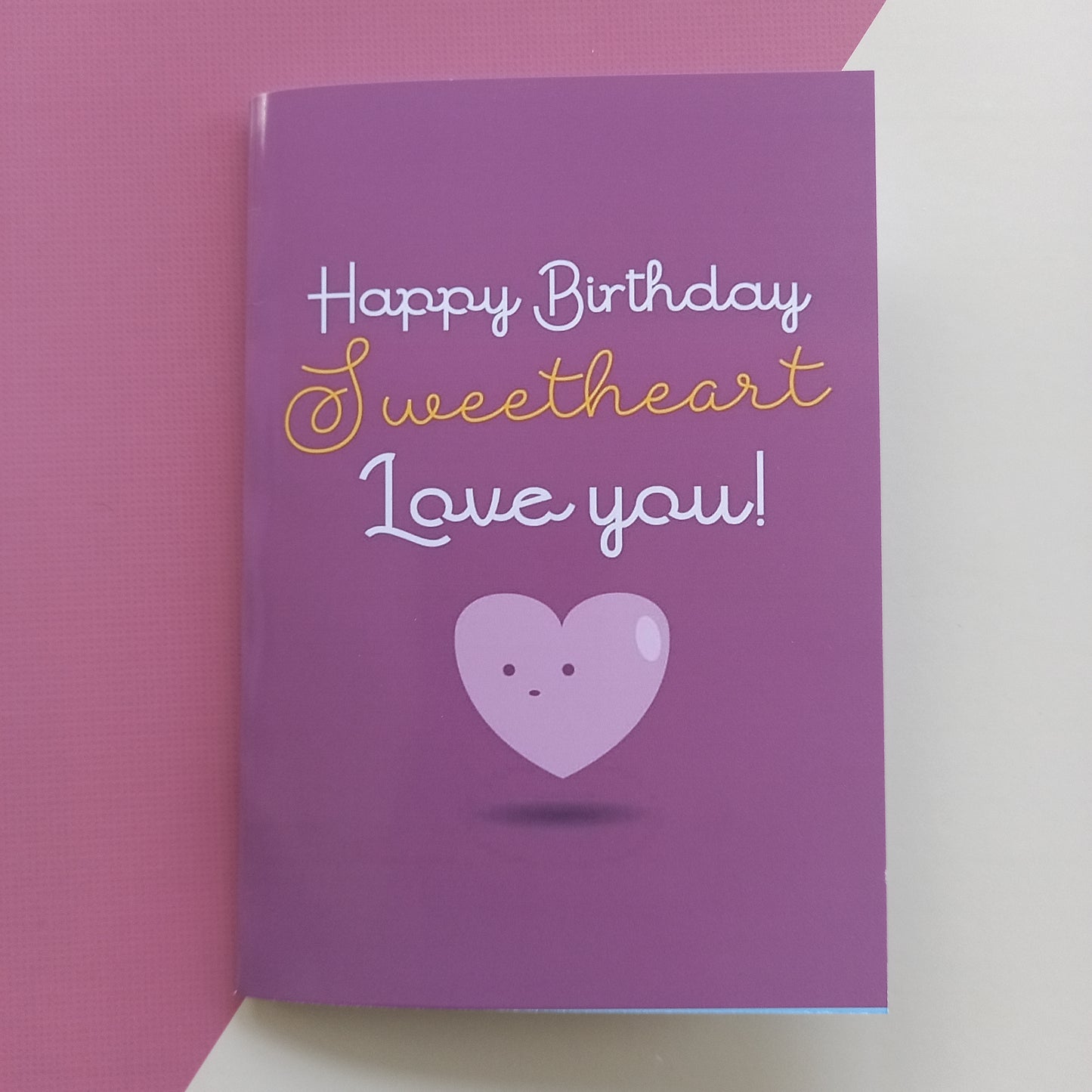 Happy Birthday Sweetheart Card