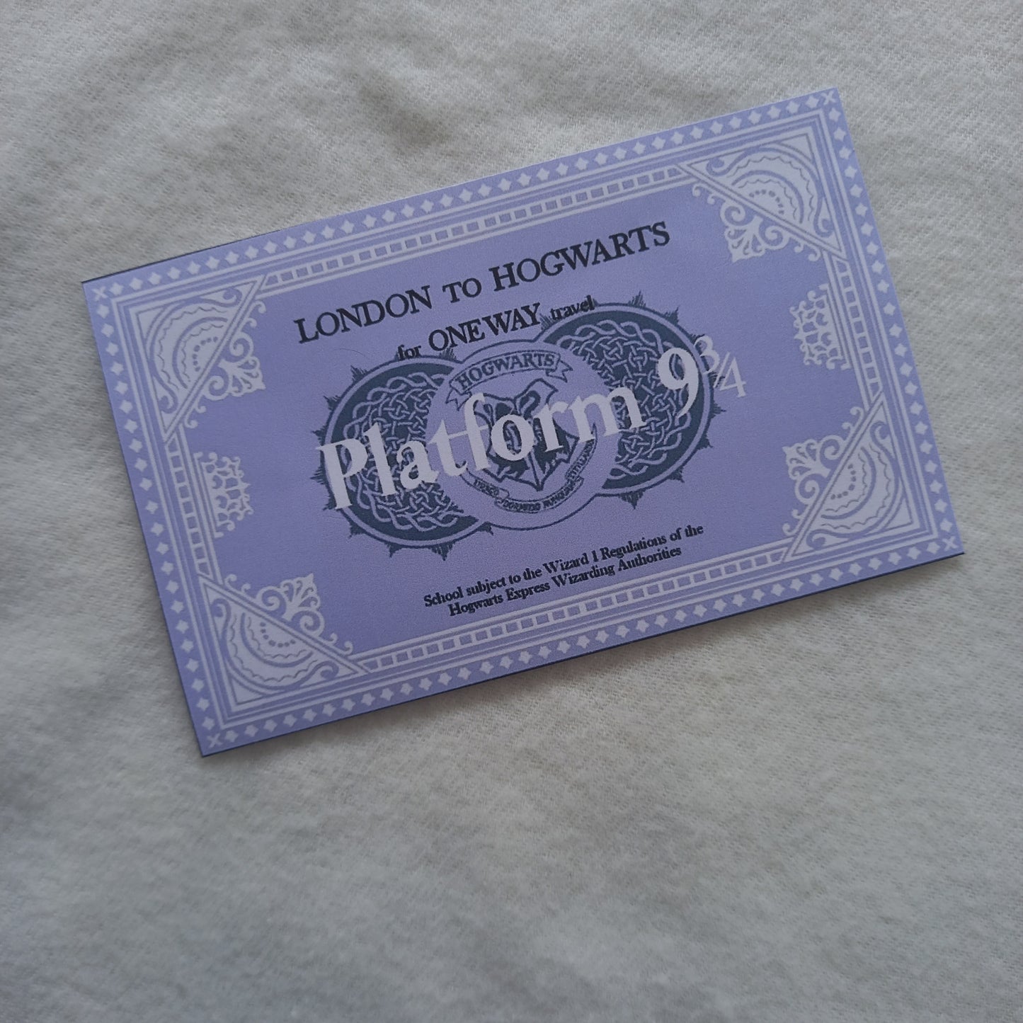 Harry Potter Tickets Pack of 4