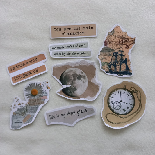 Academia Stickers - Pack of 8