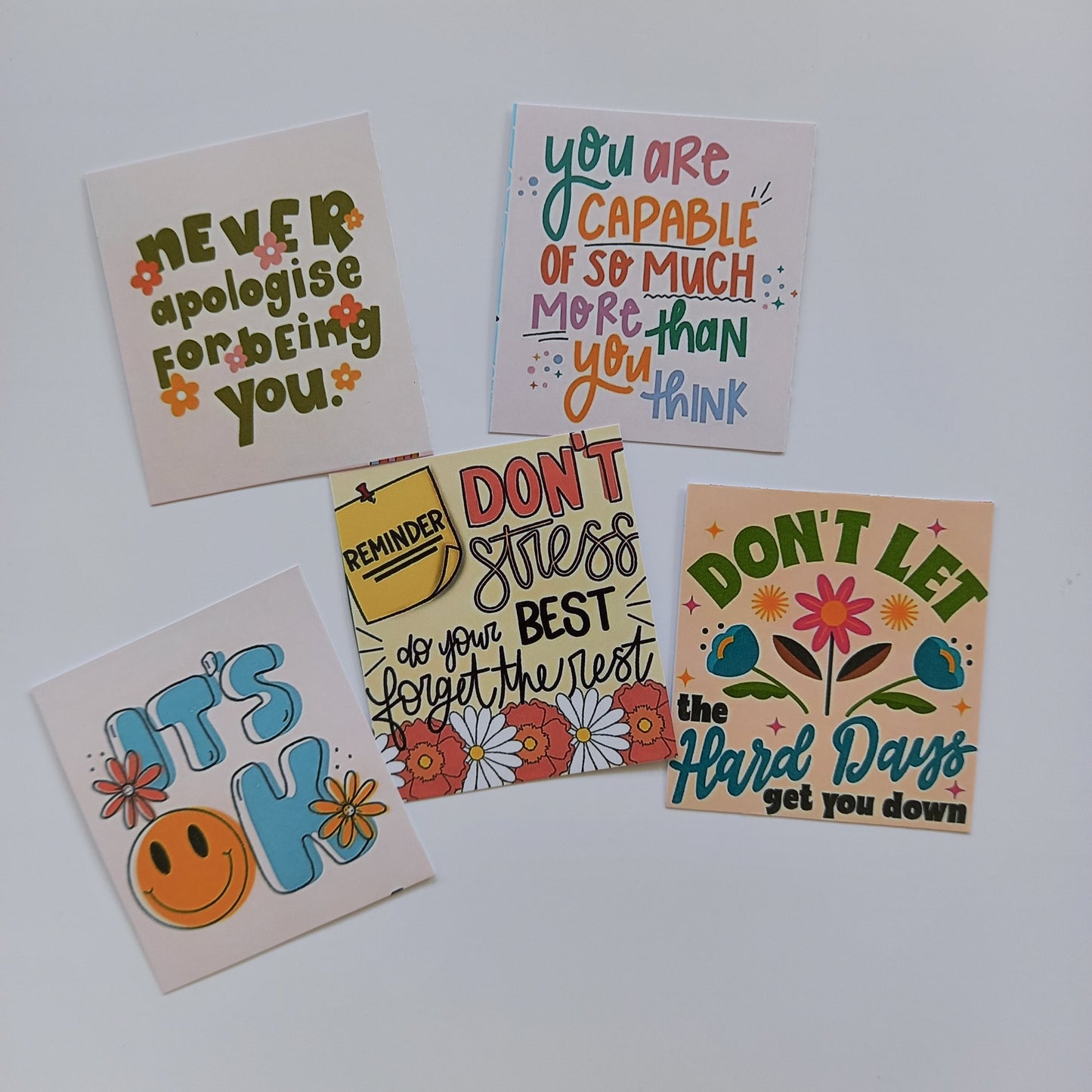 Motivational Stickers - 20 pcs