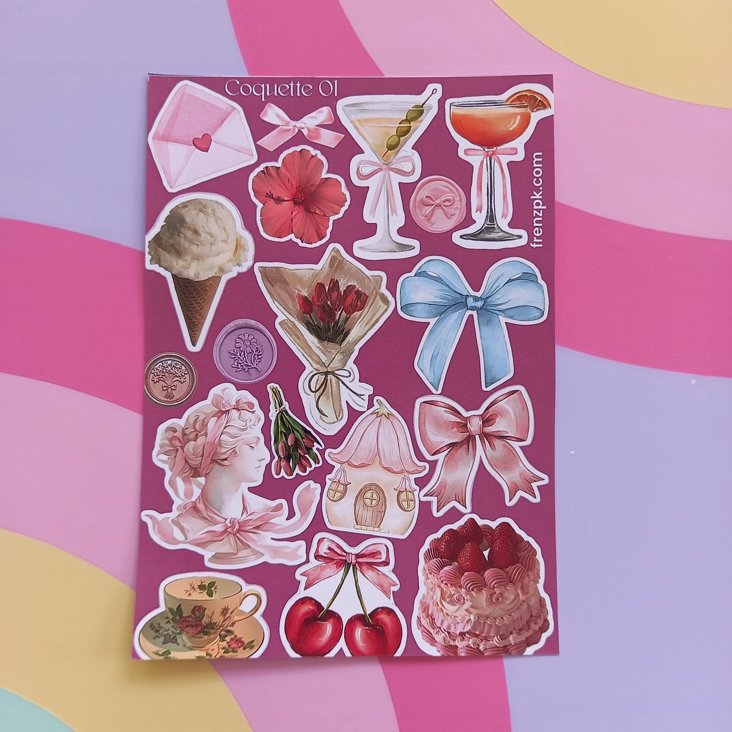 Coquette Sticker Sheets (Pack of 4)